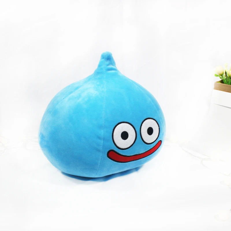 20/26 см новые игры Dragon Quest улыбка Slime Мультяшные Плюшевые игрушки Аниме, плюшевая мягкие игрушки для малышей, детей, подарок на день рождения, домашний декор