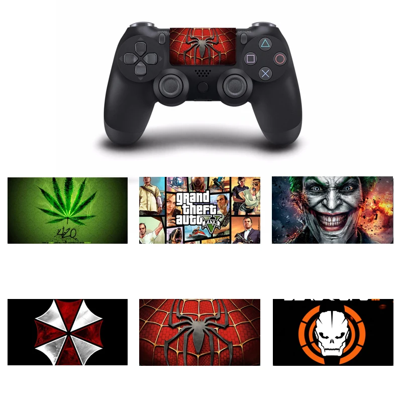 

Joker Design Touch Pad Sticker PVC Vinyl Skin Cover For PS4 Controller Gamepad For Playstation Dualshock 4 Pro Slim Decal