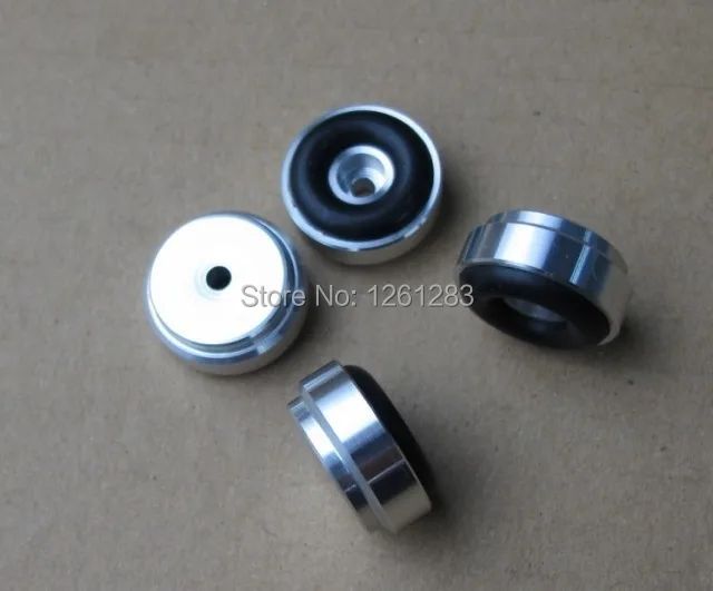 

4pcs Aluminum feets for Power amp (with Rubber ring) D:20mm H:9mm