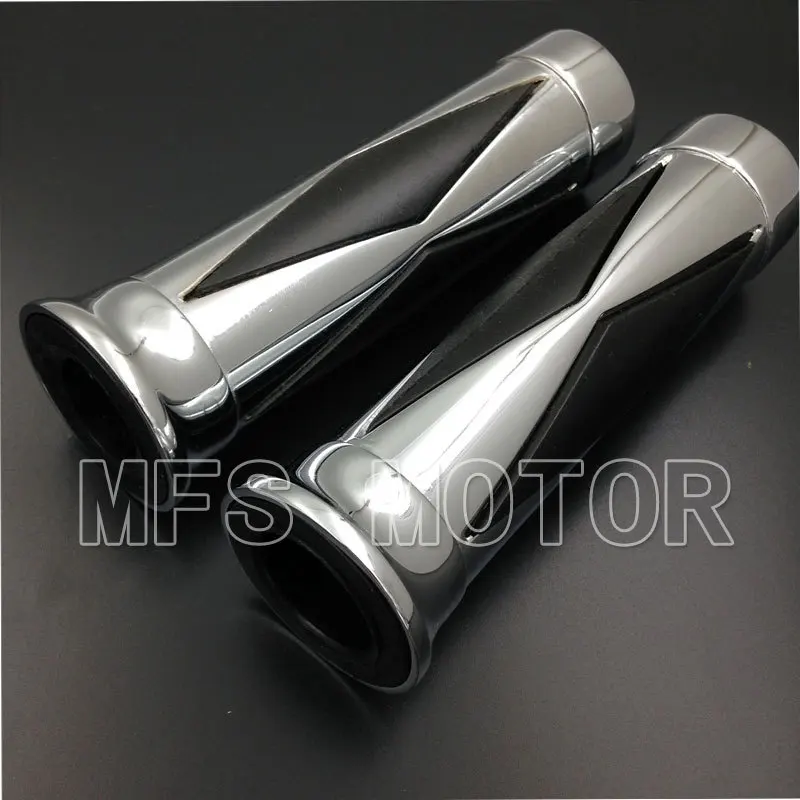 

for Harley Davidson 1971-2012 Hand Grips 1" Handlebar NO inter throttle CD