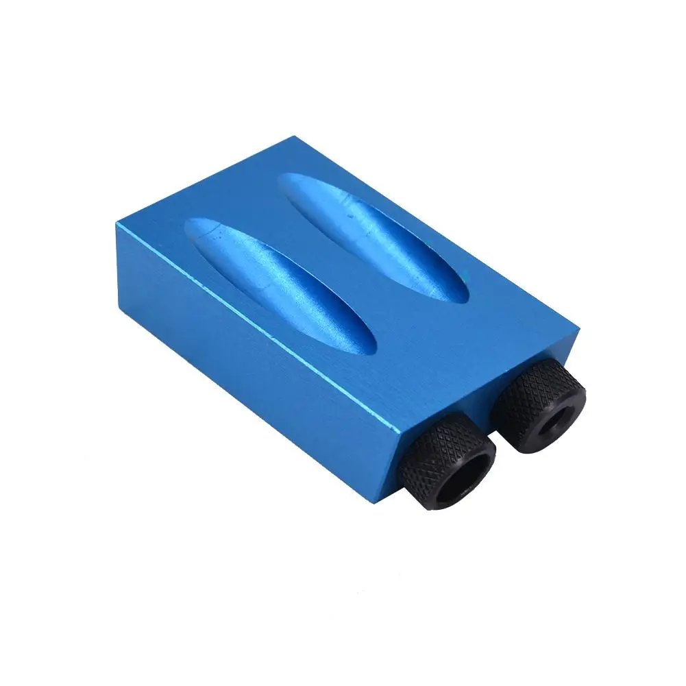 

14PCS 15 Angle Woodworking Guide Positioner Kit 6/8/10MM Oblique Hole Locator Positioner Drilling Bits Jig Clamp Woodworking Kit