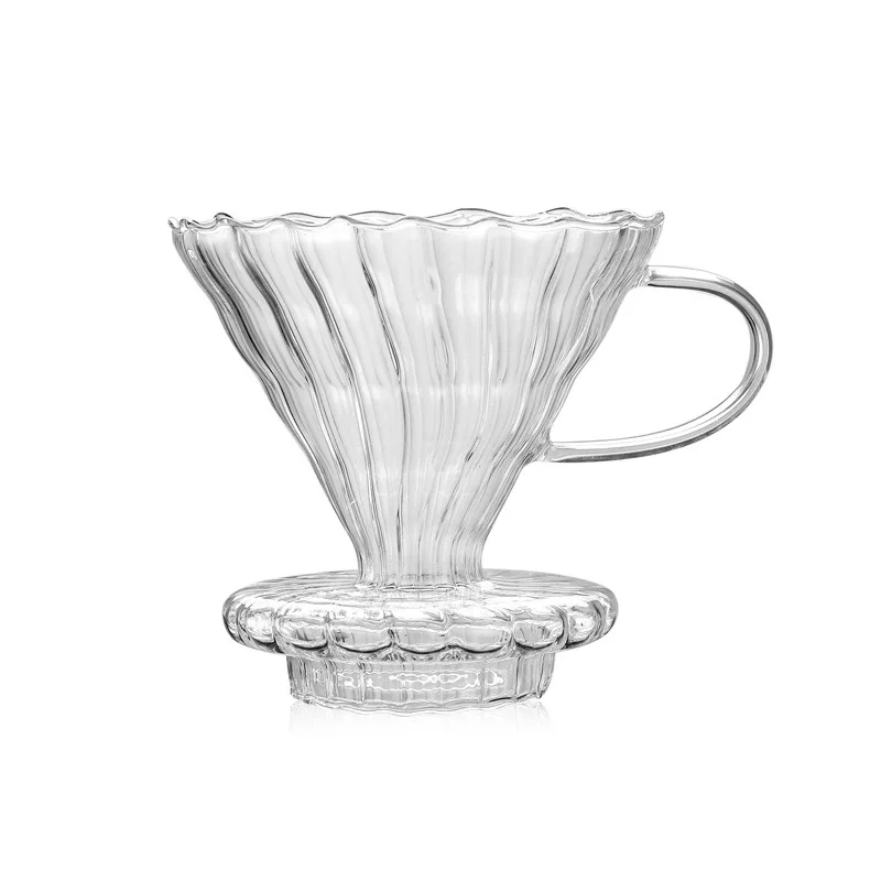 V60 Pour Over Glass Range кофейный сервер 360/600/800 мл Carafe ручной капельный кофейник Brewer Barista