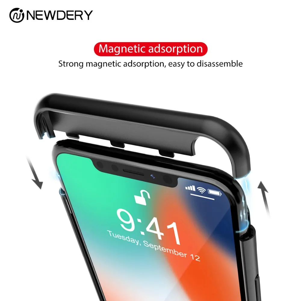NEWDERY hottest Power bank battery cover case 5000mAh for iPhone XR XS Max portable Backup charger case for iPhone 10 XS X NEWDERY hottest Power bank battery cover case 5000mAh for iPhone XR XS Max portable Backup charger case for iPhone 10 XS X