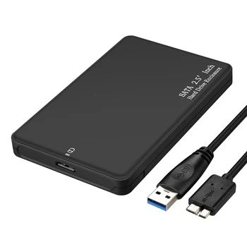 

Slim Portable USB 3.0 SATA 9.5mm External Optical Disk Drive Case Box for PC Laptop Notebook