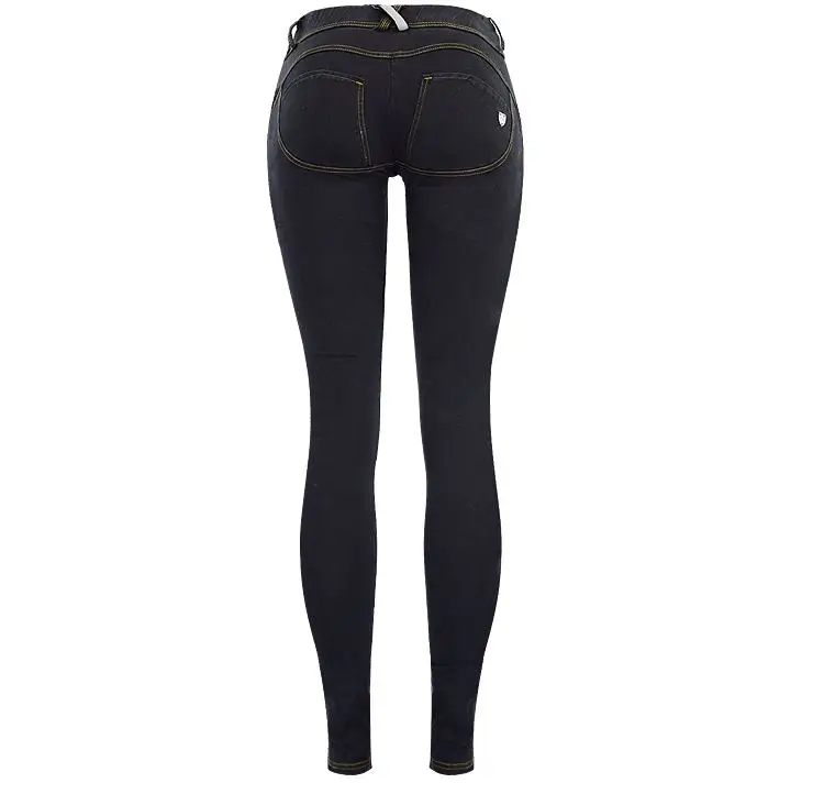 SupSindy, женские джинсы, сексуальные, эластичные, тянущиеся, обтягивающие, для женщин, на бедрах, с низкой талией, джинсы для женщин, узкие брюки, джинсовые брюки, черные