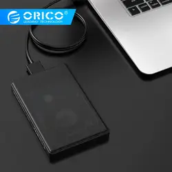 ORICO 2,5 дюйма USB3.0 полноячеистая сеть HDD переходник в корпусе для samsung Seagate SSD 2 ТБ жесткий диск Box внешний корпус HDD