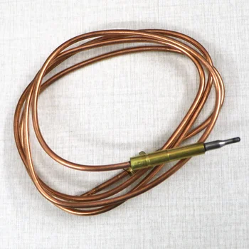 

Gas Thermocouple M9X1 End Thread thermocouple sensor for gas stove adapter pot stove fried stove L=1200mm