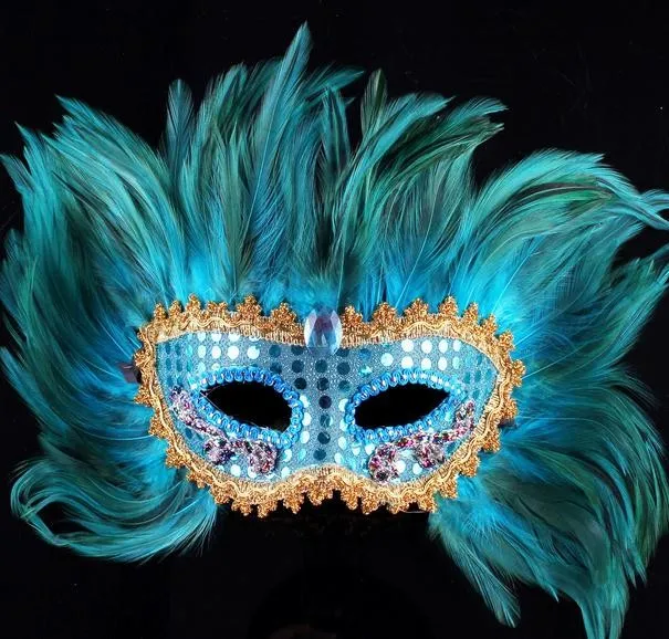 mardi gras steampunk mask drop