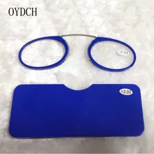 Ультра-светильник, Бескаркасный зажим для носа, очки для дальнозоркости, портативные бумажники, очки для мужчин и женщин, очки для чтения