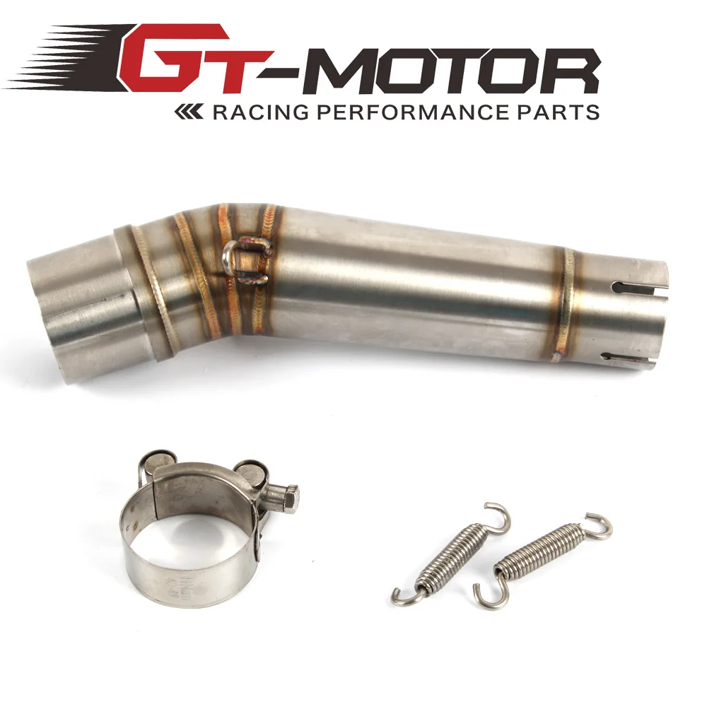 GT Motor телефон для HONDA NC700 NC750 NC 700 750 2012 2017 Соединительная труба без выхлопной