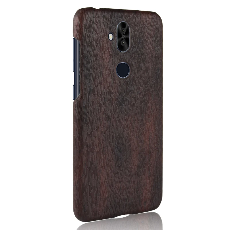 Asus Zenfone 5 Lite ZC600KL 6inch Wood grain PU leather +PC case_8