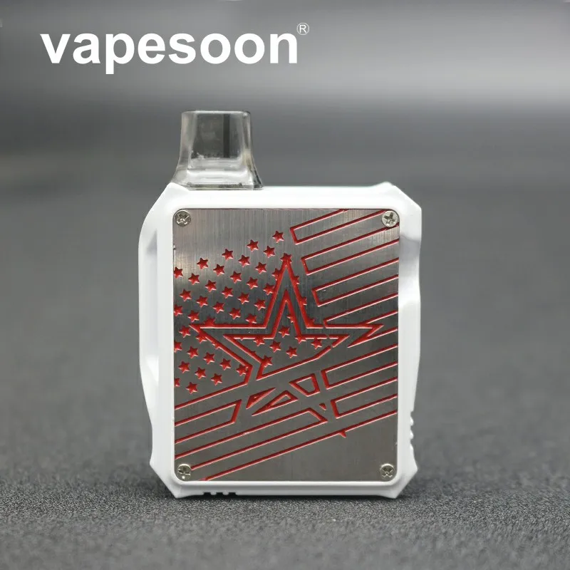 Vapesoon Y7 Звездный комплект с 900 мАч 2 мл Емкость двойной вентиляционной электронной сигареты вэйп картридж Pod Высокое качество запас