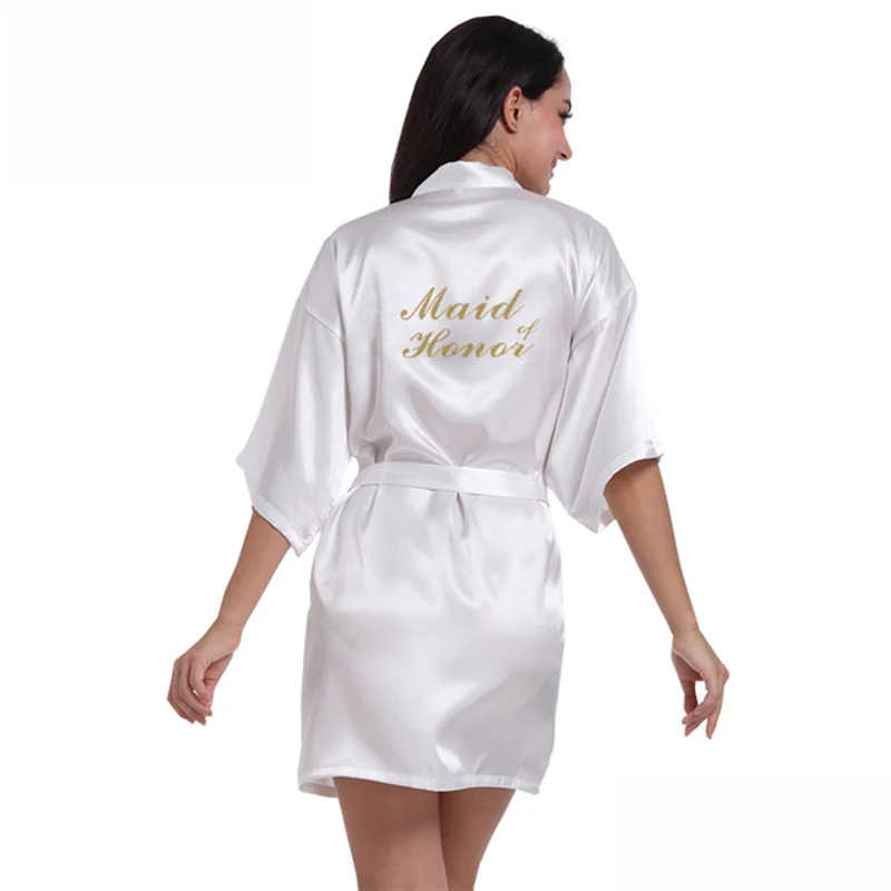 maid of honor robe