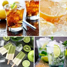 12 Сетка Силиконовый поднос для льда Форма Шоколадное Желе ЛОТОК креативная звезда/Сердце/круглая/квадратная форма кубик льда Форма для торта Кухонные гаджеты