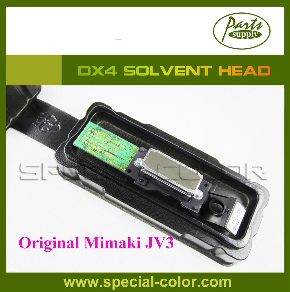 Для Epson DX4 печатающая головка с растворителем для Mimaki JV3 (получите 2 шт. небольшой