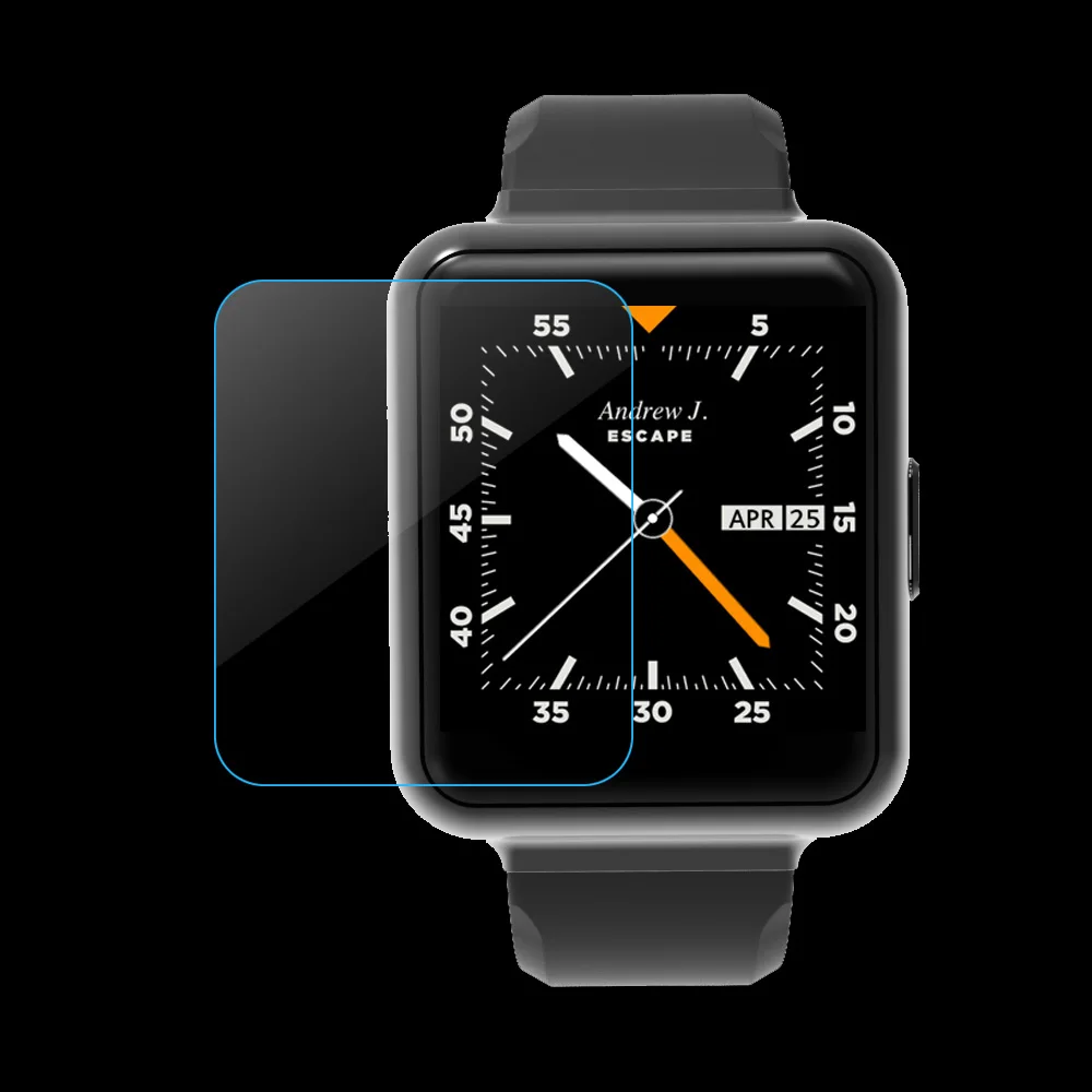 2 шт. Для Finow Q1/D6/K8/K1/A9/i95 smart watch 1.54 4 7-дюймовый Экран Из Закаленного Стекла протектор
