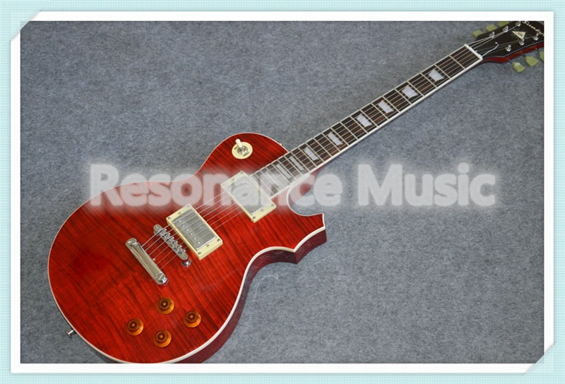 

High Quality Cherry Suneye LP Standard Style Electric Guitar With Chrome Hardware & Solid Mahogany Guitar Body In Stock