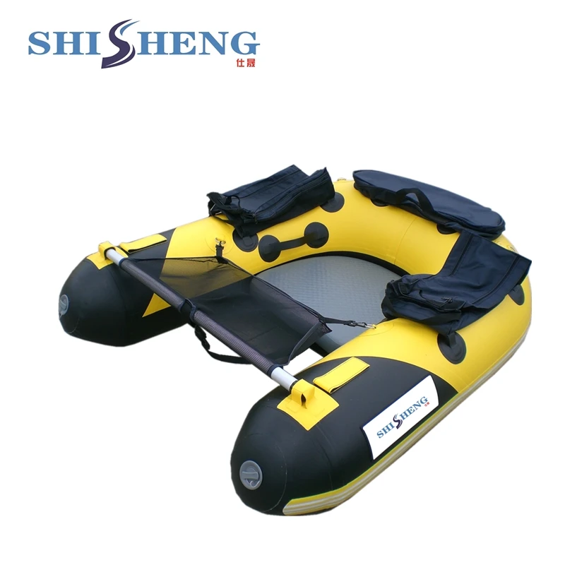 Cheap Price Inflatable Fishing Belly Boat PVC Pontoon Belly River Boats