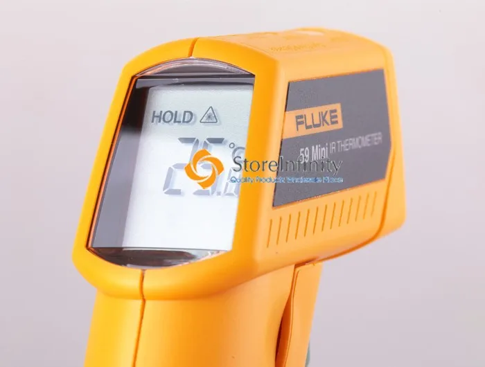 FLUKE 59E /59 Mini Infrared Thermometer Digital Handheld Temperature Tester  Laser Thermometer Gun