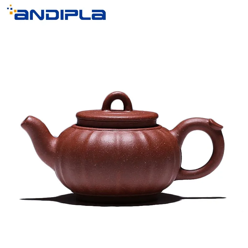 150cc Authentic Yixing Teapot Palace Lantern Pot Chinese Healthy Purple