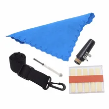 5 в 1 Alto аксессуары для кларнета комплект мундштук+ пояс+ одна коробка тростника+ мини-отвертка+ чистящая ткань