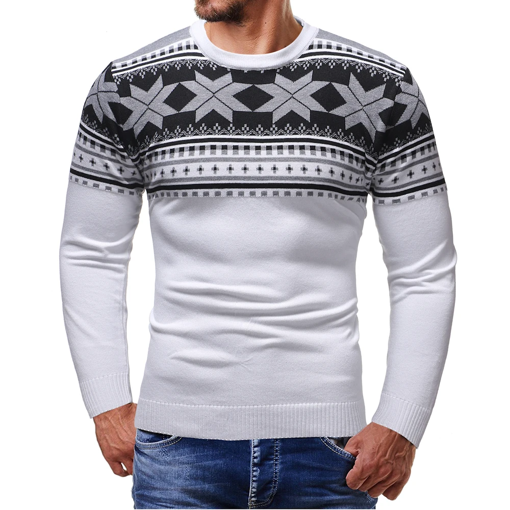 

Sweater Men Autumn Spring Warm Mens Knitted Wool Sweaters Solid Color Casual O-Neck Pull Homme Cotton Pullover Men Sportswear