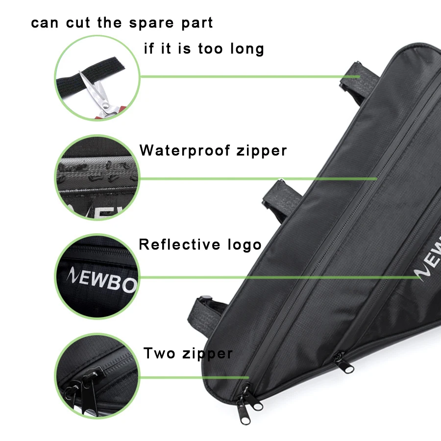Flash Deal 2018 NEWBOLER Large Bicycle Triangle Bag Bike Frame Front Tube Bag Waterproof Cycling Bag Pannier Ebike Tool Bag Accessories XL 3 Flash Deal 2018 NEWBOLER Large Bicycle Triangle Bag Bike Frame Front Tube Bag Waterproof Cycling Bag Pannier Ebike Tool Bag Accessories XL 3