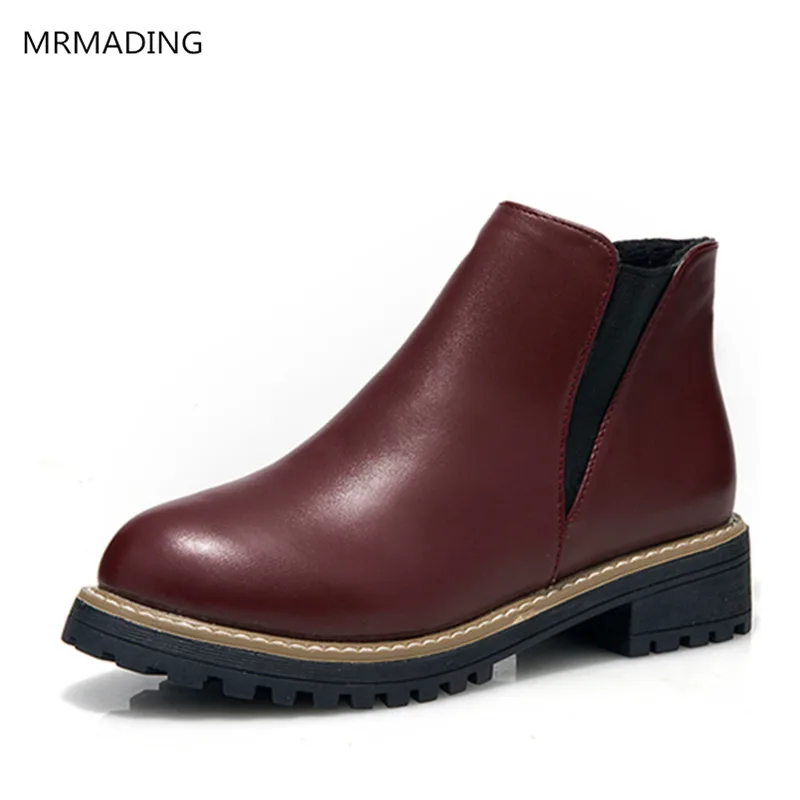 

Martin boots woman shoes 2016 Winter brand warm non-slip waterproof women boots mother shoes casual winter autumn boots femal