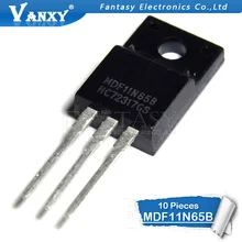 10 шт. MDF11N65B TO-220F MDF11N65-220 MDF11N65BTH TO220F 11N65B 650V 11A