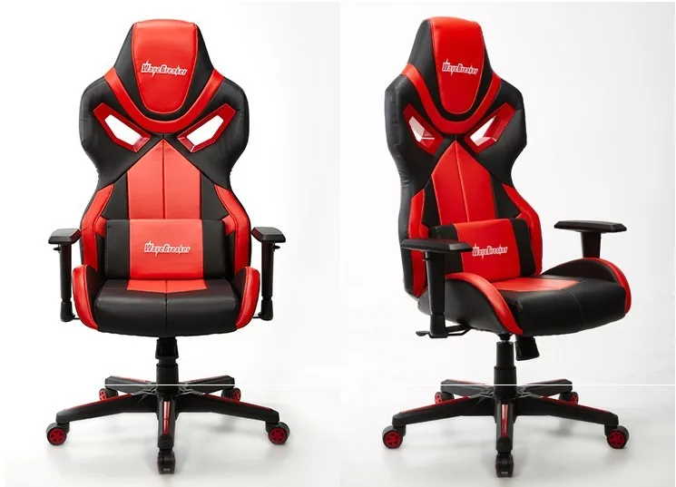 Роскошный качественный геймерский коврик для мыши Silla Gamer Boss стул с подставкой для ног искусственная кожа Эргономика Esports стул
