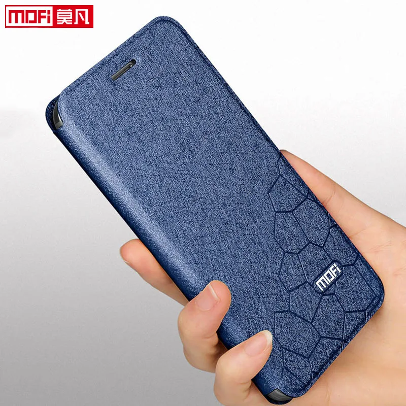 Флип кейс для xiaomi redmi note 5 pro чехол кожаный книга Mofi роскошный мягкий силиконовый