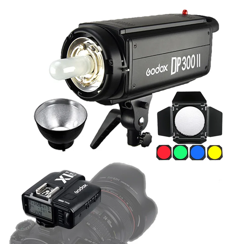 

Godox DP300II 300Ws 2.4G wireless X System Studio Photo Strobe Flash Light 300W GN58 Pro Photography Lighting Flashlight