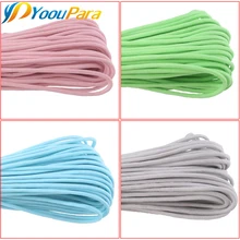 Горячее свечение в темноте нейлоновый Паракорд 550 7 нитей для выживания светящийся парашютный шнур шнурок веревка для наружного кемпинга оборудование Паракорд