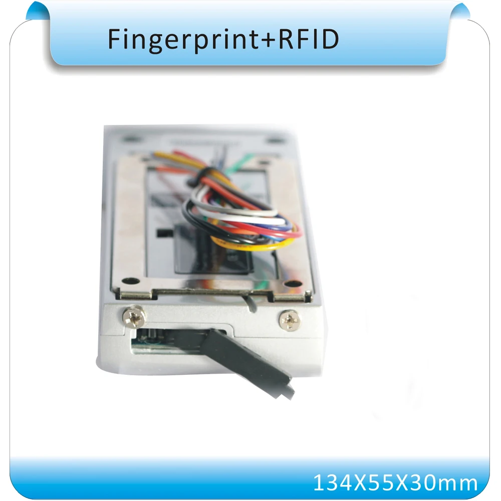 Удаленного dc-12v F2 контроля доступа по отпечаткам пальцев/Metal Box контроля доступа;+ пульт+ 10 шт. rfid-карт