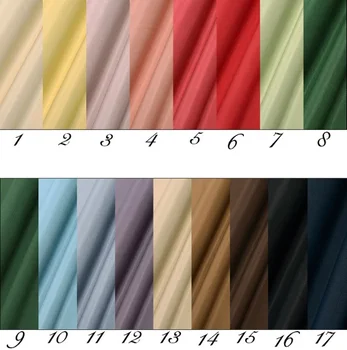 

17 colors, Silk faille fabric, 16MM, 45'' width