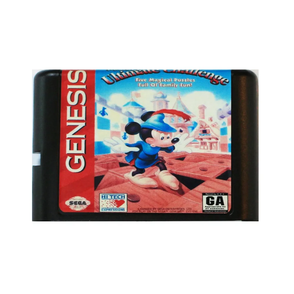 Микки конечная задача 16 бит MD карточная игра для sega Mega Drive для sega Genesis