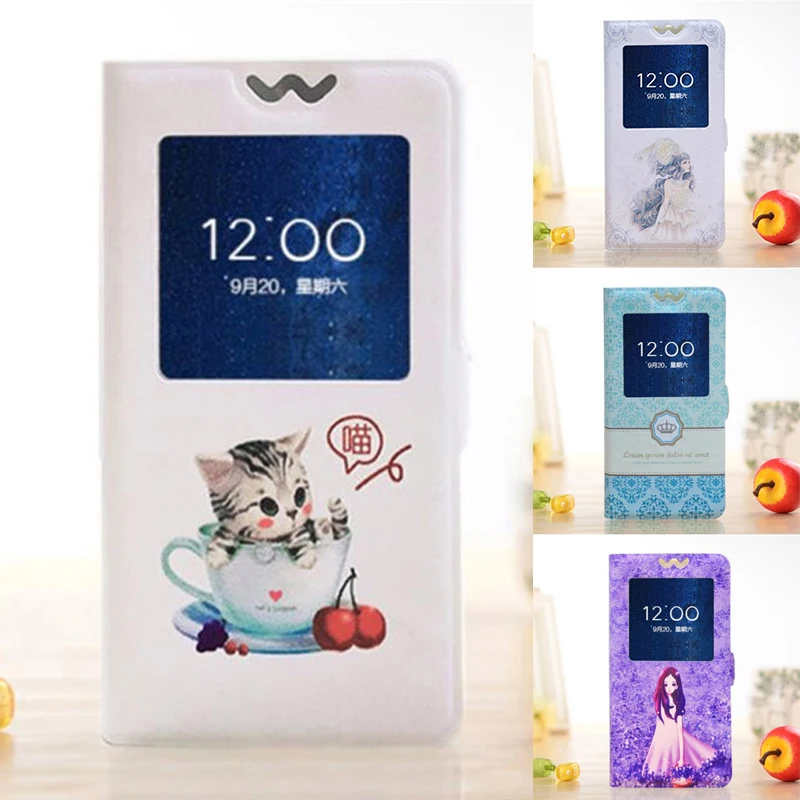 

Cartoon Painting Case for NOKIA 1 2.1 3 3.1 3.2 Plus View Window flip cover for Nokia2.1 Nokia3.1 Nokia3.2 Plus Leather Fundas