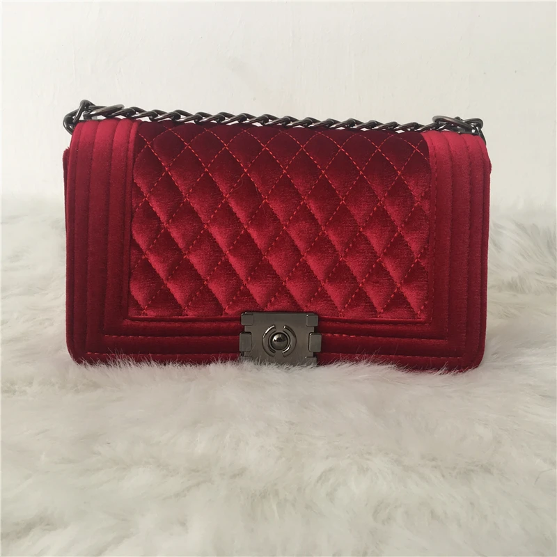 

Luxury Handbags Women Bags Designer Vintage Velvet Envelope Clutch Shoulder Bag Small Crossbody Bags For Women 2019 sac a main