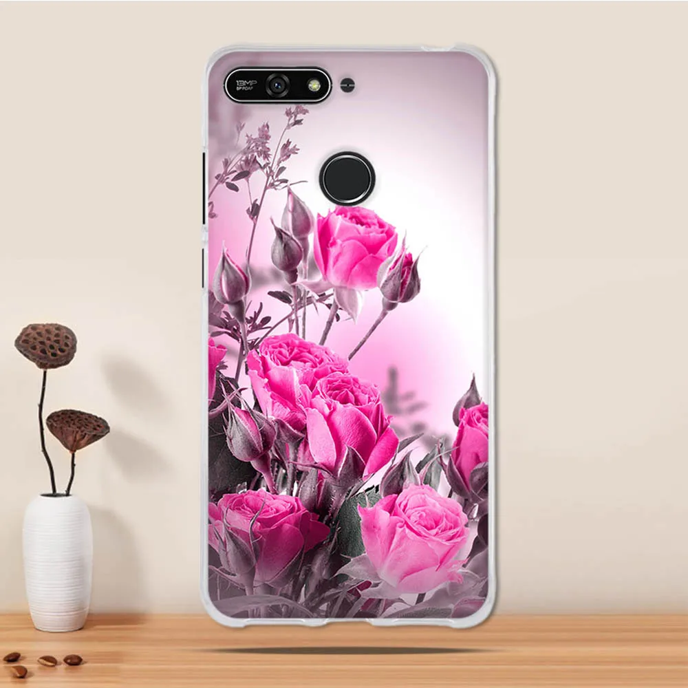 Чехол для Huawei Honor 7A Pro / Y6 Prime 2018 силиконовый чехол 3D|Бамперы| |