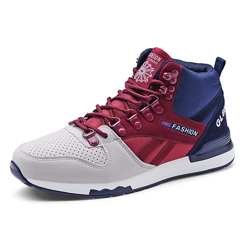 

Men's Vulcanize Shoes Men Spring Autumn High Top Fashion Sneakers Quality Lace-up Man Casual Shoes Zapatillas Deportivas Hombre