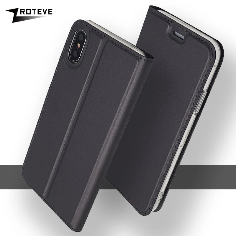 

ZROTEVE Cover For iPhone XS Max Case Luxury Wallet Coque For iPhone X XR XS Case Flip Leather Cover For Apple iPhoneX Cases
