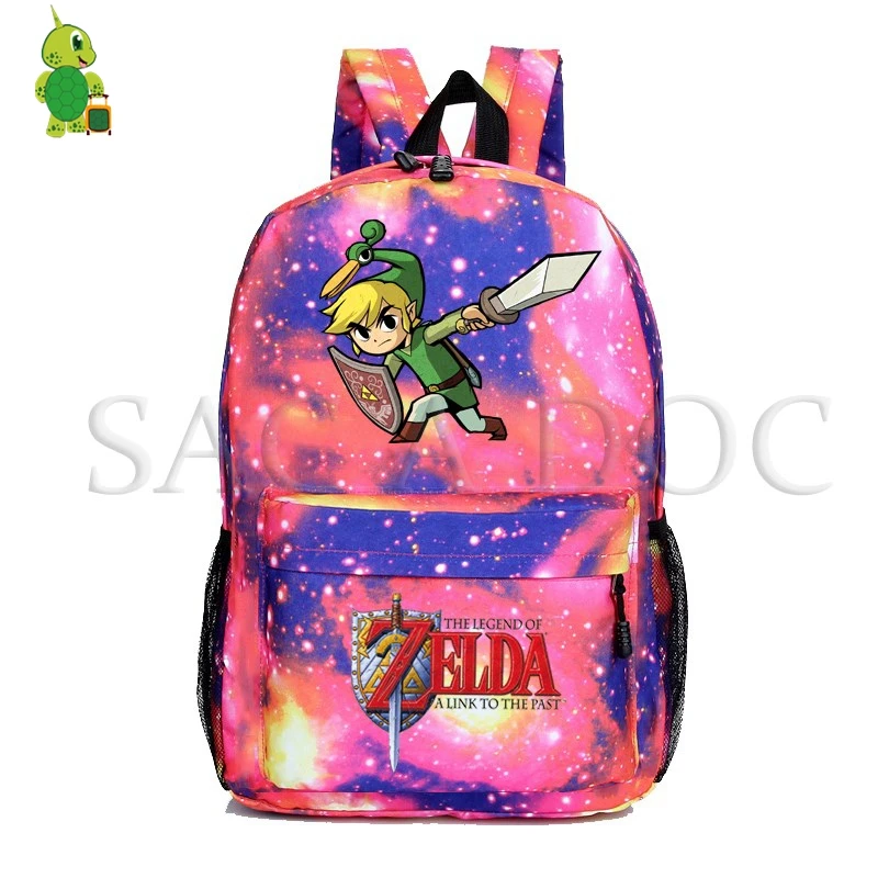Легенда о Зельде игровой рюкзак для Galaxy Link Majora's Mask школьные сумки для подростков девочек мальчиков путешествия рюкзак Детский рюкзак для книг