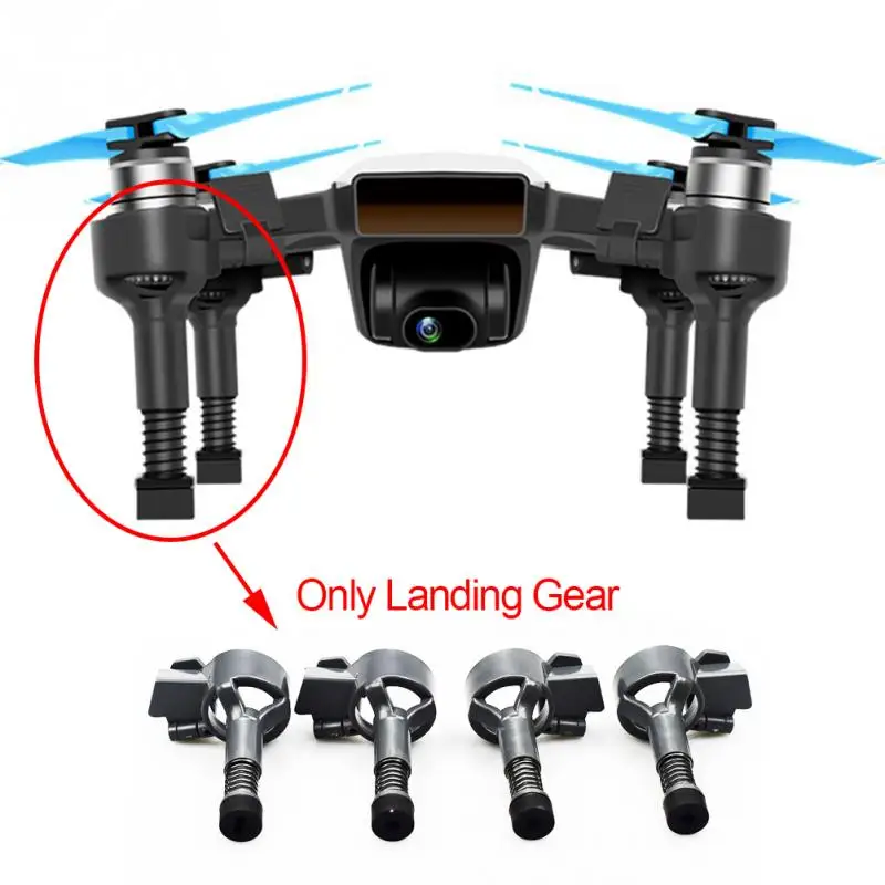 

4Pcs Spring Damping Landing Gear Extended Bracket Parts For DJI Spark Drone Accessories #17