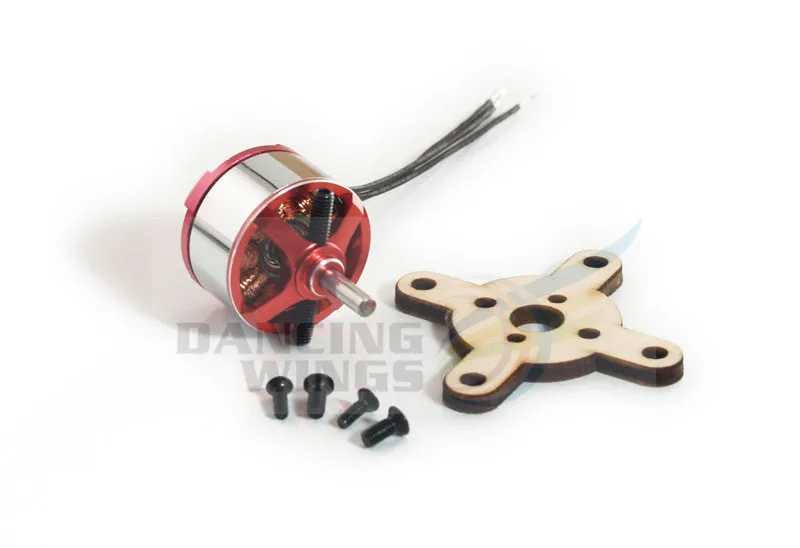 AEORC Brushless Motor Outrunner A20S 1906 2400KV Shaft:3.0mm For RC Remote Control Airplane Models Plane Model Fixed Wing Plane