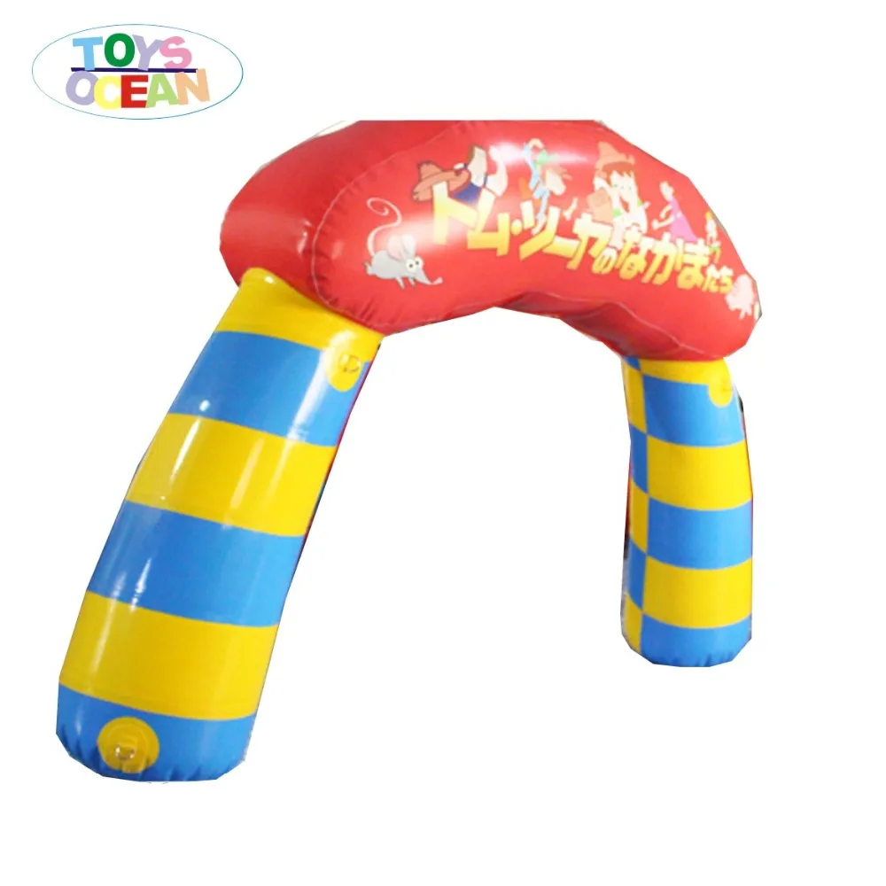 

2017 inflatable mini advertising archway with logo printing customized design