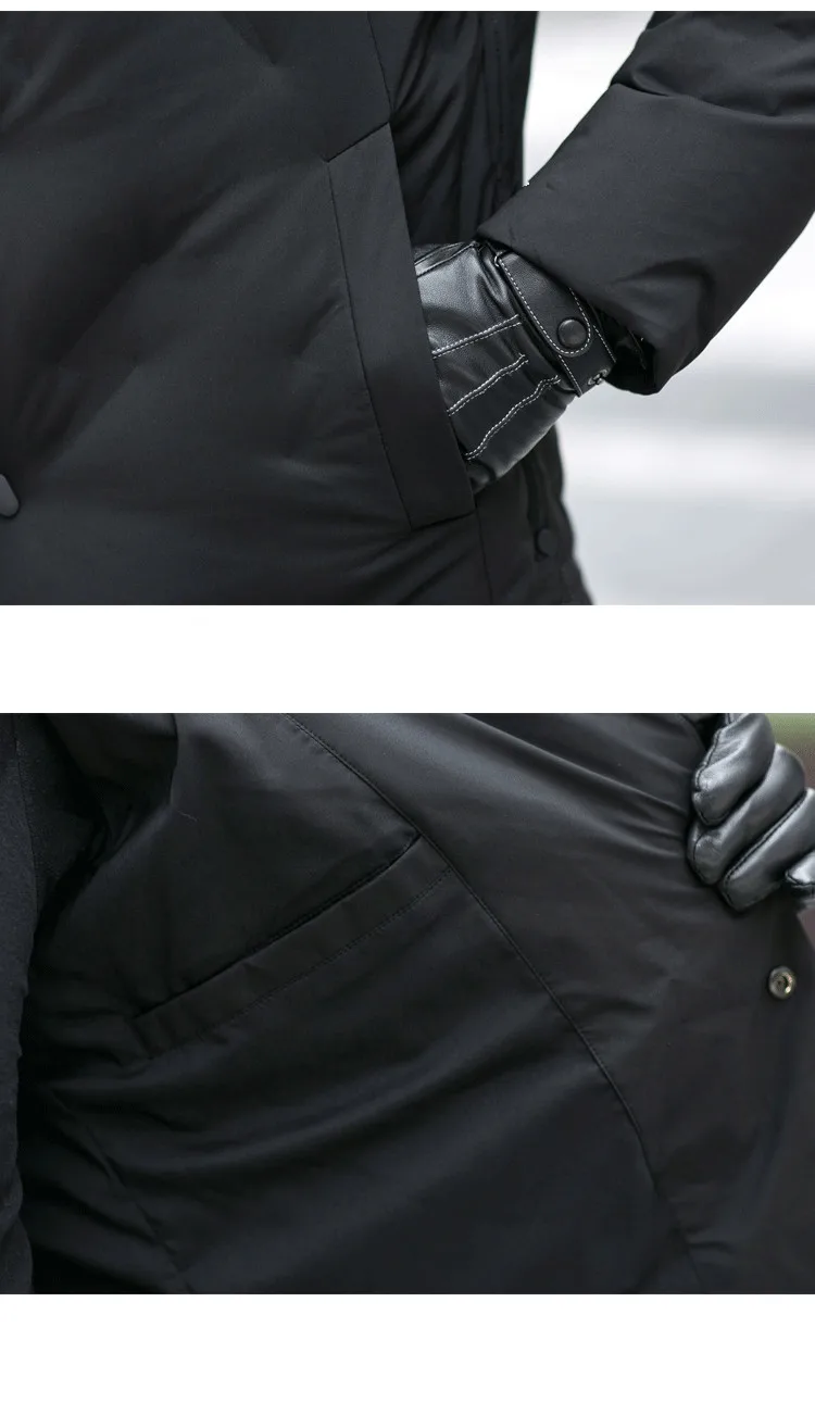Стиль Мужская пуховая куртка зимнее высокое качество 85% Белая куртка с утиным пухом для мужчин, Зимняя мужская теплая куртка для женщин, плюс размер, M-4XL