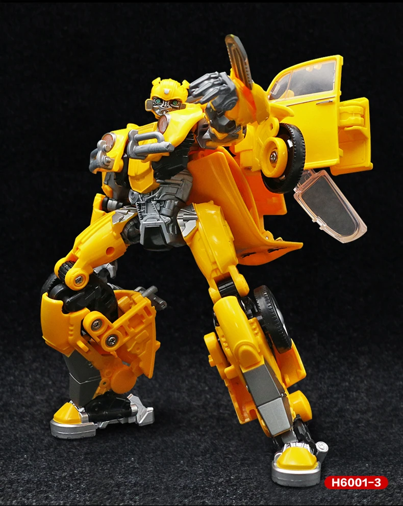 Black Mamba Transformation BMB H6001-5 SS BEE 28CM Oversize Movie Action Figure Alloy Robot Toys