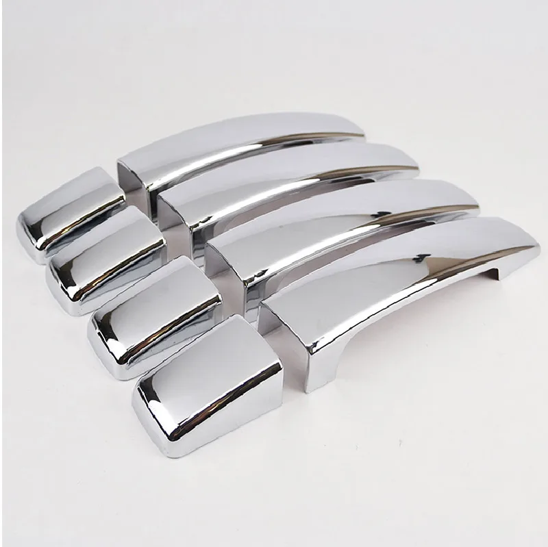 Chrome silver Хромированная ручка для Land Rover Discovery 4 2010- LR4 Range Rover Sport 08-13 автомобильный аксессуар для freelander 2 2010 - Цвет: Chrome silver