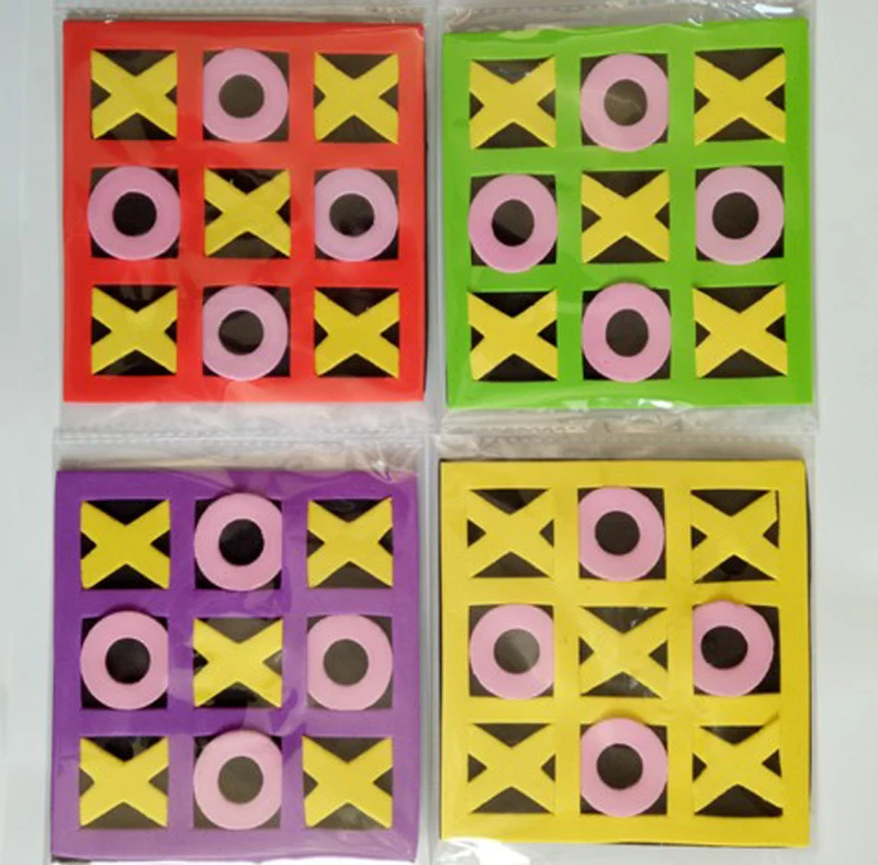 Бесплатная доставка новинка игрушка для детей 4X 6X 12X 24X EVA TIC TAC TOE интеллектуальной