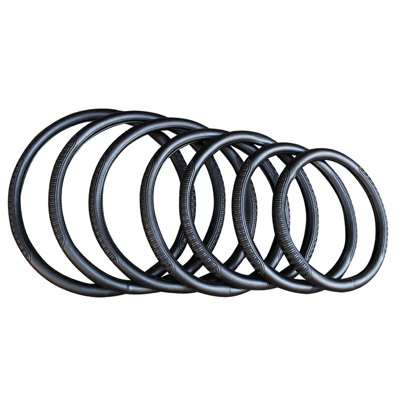 

2017 New arrival Plus size 40 42 45 47 50cm,Car Steering Wheel Cover, pu leather steering wheel hubs fit for almost cars